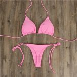 China Imported Solid Color Bikini Set - Image 8