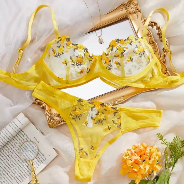 China Transparent Bra Panty Set - Image 4