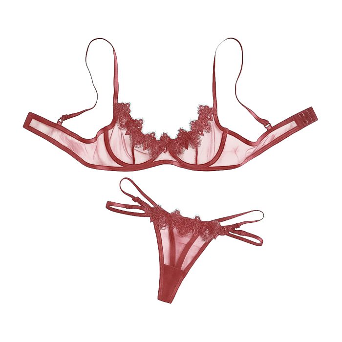 Fancy Lace Transparent Set - Image 2