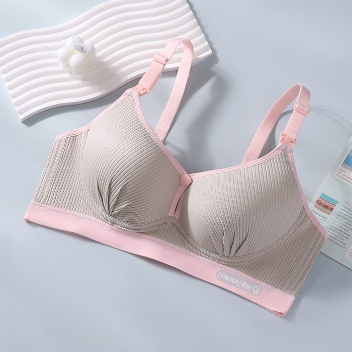 One Button Breastfeeding Bra - Image 3