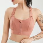 Premium Front Zipper Sports Bra - Image 2
