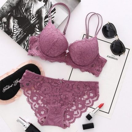 Lace Japanese Style Bra Panty Set