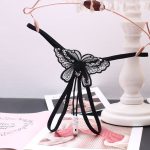 Butterfly Pearl Sequin Thong Panty - Image 2
