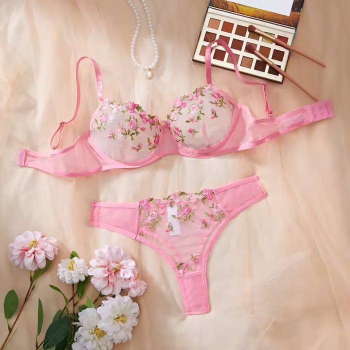 China Transparent Bra Panty Set - Image 5
