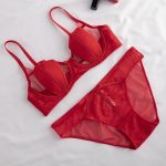 Floral Transparent Bra Panty Set - Image 3