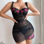 Sexy Lingerie Lace Nightgown