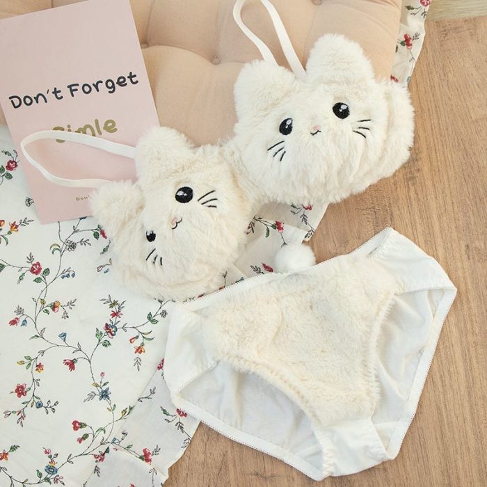New Cat Style Bra Panty Set - Image 3