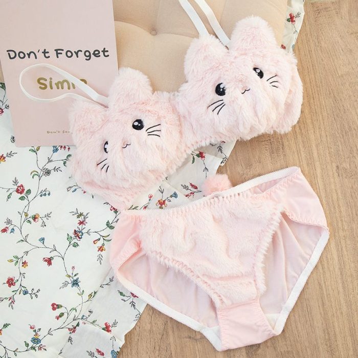 New Cat Style Bra Panty Set - Image 2