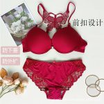 Butterfly Push-Up Bra Panty Set