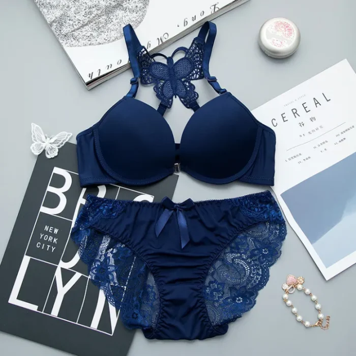 Butterfly Push-Up Bra Panty Set - Image 4